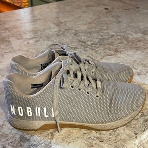 NOBULL Gray and Tan Training Shoes
